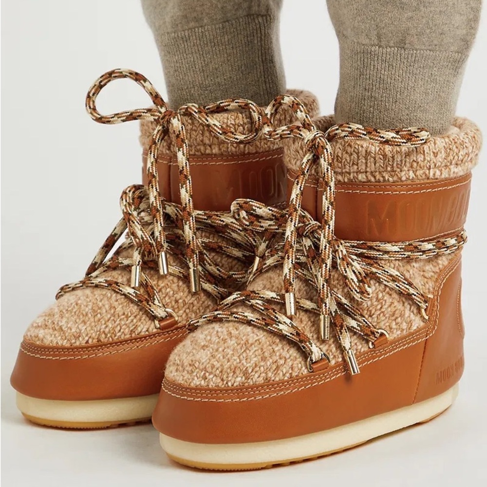 Chloé x Moon Boot Ankle Boots